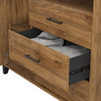 Meuble télé haut Somerset avec rangement par Bush Furniture