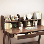 Bureau d'enfant Table d'enfant Bureau d'ordinateur en bois avec étagère - S.O.