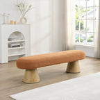 Banc de salle à manger en tissu