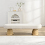 Banc de salle à manger en tissu