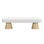 Banc de salle à manger en tissu