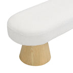 Banc de salle à manger en tissu
