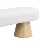 Banc de salle à manger en tissu