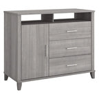 Meuble télé haut Somerset avec rangement par Bush Furniture