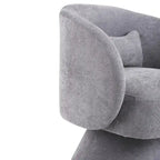 Fauteuil pivotant rembourré (lot de 2)