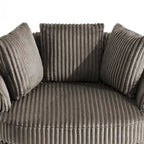 Fauteuil baquet pivotant déhoussable à bras encastrés DREAMSIDEA