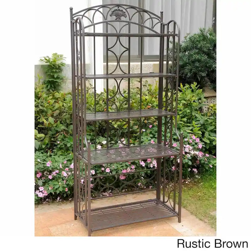 Étagère de boulanger Mandalay en fer à 5 niveaux