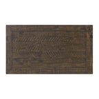 The Gray Barn Downington Table Basse à 2 Tiroirs en Bois Massif