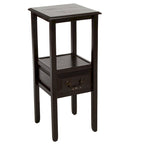 Table d'appoint en bois d'acacia