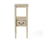 Table d'appoint en bois d'acacia