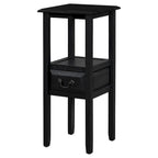 Table d'appoint en bois d'acacia