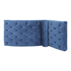 Chaise longue capitonnée