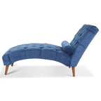 Chaise longue capitonnée