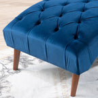 Chaise longue capitonnée