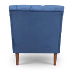 Chaise longue capitonnée