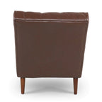 Chaise longue capitonnée