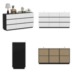 Commode Moderne Minimaliste à 6 ou 9 Tiroirs