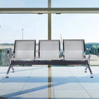 Chaise d'attente à 3 places – Banc pour aéroport, banque, salon de coiffure et barbier