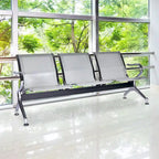 Chaise d'attente à 3 places – Banc pour aéroport, banque, salon de coiffure et barbier