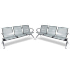 Chaise d'attente à 3 places – Banc pour aéroport, banque, salon de coiffure et barbier