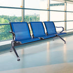 Chaise d'attente à 3 places – Banc pour aéroport, banque, salon de coiffure et barbier