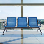 Chaise d'attente à 3 places – Banc pour aéroport, banque, salon de coiffure et barbier