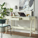 Bureau moderniste rectangulaire avec technologie intégrée