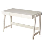 Bureau moderniste rectangulaire avec technologie intégrée