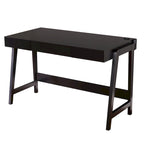 Bureau moderniste rectangulaire avec technologie intégrée
