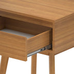 Table de chevet moderne en bois massif avec 1 tiroir