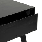 Table de chevet moderne en bois massif avec 1 tiroir