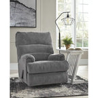Fauteuil inclinable contemporain - Graphite