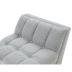 Banc capitonné 135,1 cm L x 53,1 cm P x 53,1 cm H