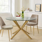 Round 39 Glass Dining Table - 39x39x30