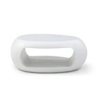 Table basse ovale moderne